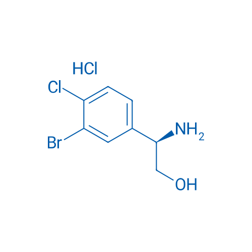 (R)-2-Amino-2-(3-bromo-4-chlorophenyl)ethan-1-ol hydrochloride 1g