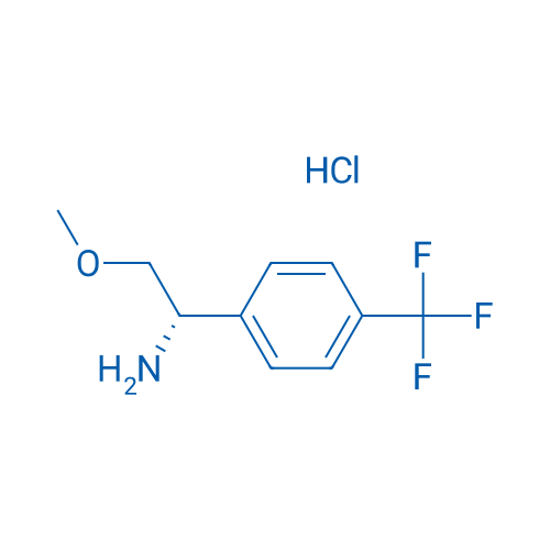 (S)-2-Methoxy-1-(4-(trifluoromethyl)phenyl)ethan-1-amine hydrochloride 250mg