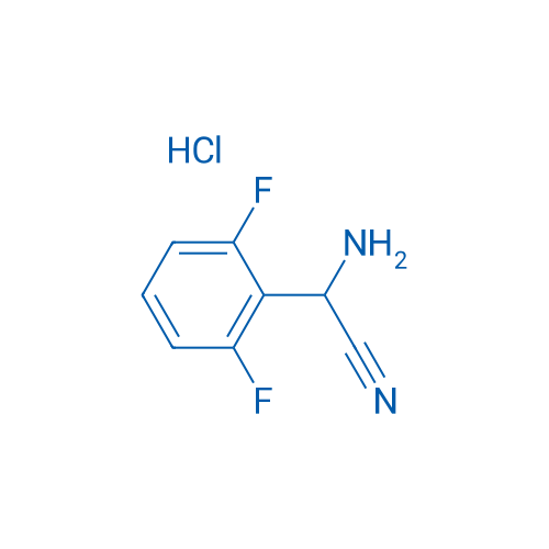 2-Amino-2-(2,6-difluorophenyl)acetonitrile hydrochloride 250mg
