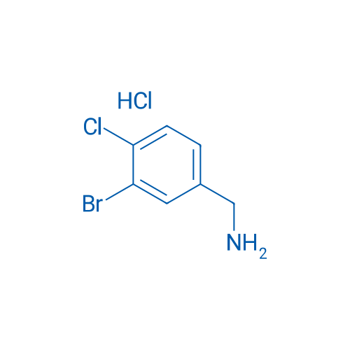 (3-Bromo-4-chlorophenyl)methanamine hydrochloride 1g