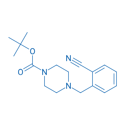 tert-Butyl 4-(2-cyanobenzyl)piperazine-1-carboxylate 1g