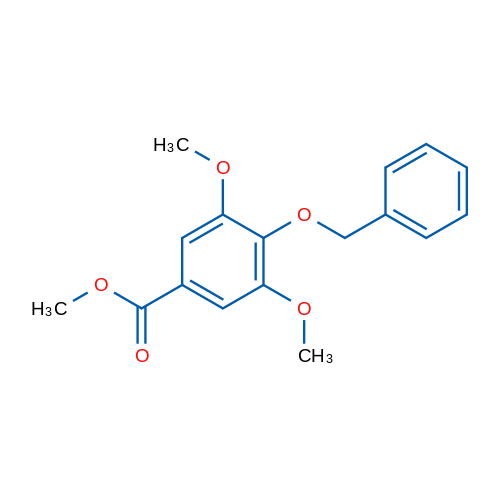 Methyl 4-(benzyloxy)-3,5-dimethoxybenzoate 1g