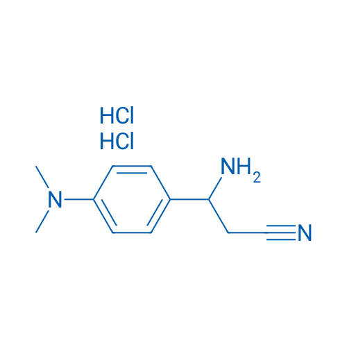 3-Amino-3-(4-(dimethylamino)phenyl)propanenitrile dihydrochloride 1g