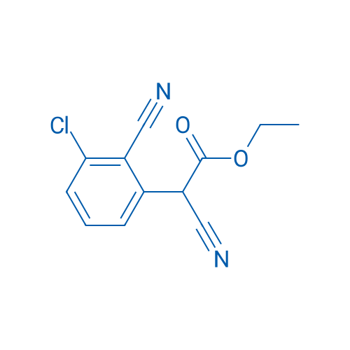 Ethyl 2-(3-chloro-2-cyanophenyl)-2-cyanoacetate 1g