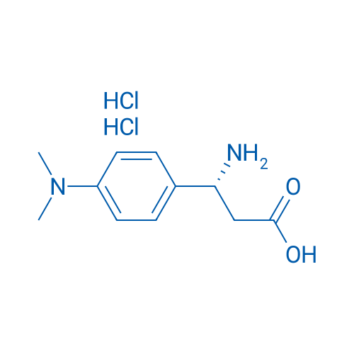 (R)-3-Amino-3-(4-(dimethylamino)phenyl)propanoic acid dihydrochloride 250mg