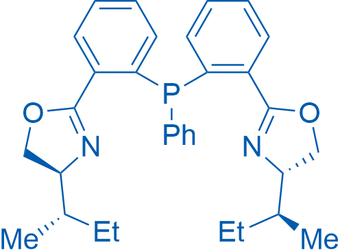 (4S,4'S)-2,2'-((Phenylphosphanediyl)bis(2,1-phenylene))bis(4-((S)-sec-butyl)-4,5-dihydrooxazole) 1g