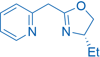 (S)-4-Ethyl-2-(pyridin-2-ylmethyl)-4,5-dihydrooxazole 250mg