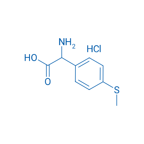 2-Amino-2-(4-(methylthio)phenyl)acetic acid hydrochloride 1g