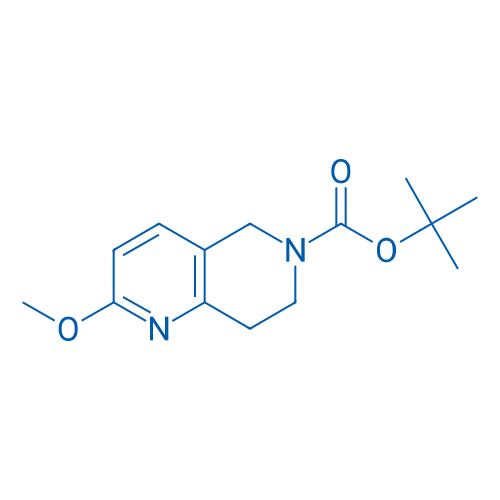 tert-Butyl 2-methoxy-7,8-dihydro-1,6-naphthyridine-6(5H)-carboxylate 100mg