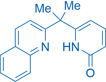 6-(2-(Quinolin-2-yl)propan-2-yl)pyridin-2(1H)-one 1g