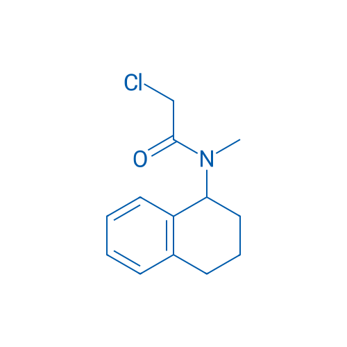 2-Chloro-N-methyl-N-(1,2,3,4-tetrahydronaphthalen-1-yl)acetamide 100mg