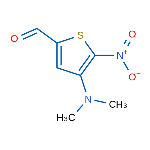 4-(Dimethylamino)-5-nitrothiophene-2-carbaldehyde 1g