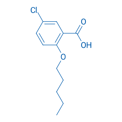 5-Chloro-2-(pentyloxy)benzoic acid 1g