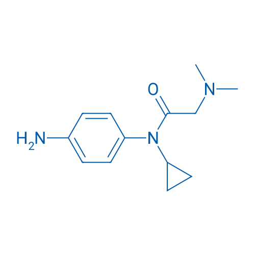 N-(4-Aminophenyl)-N-cyclopropyl-2-(dimethylamino)acetamide 100mg
