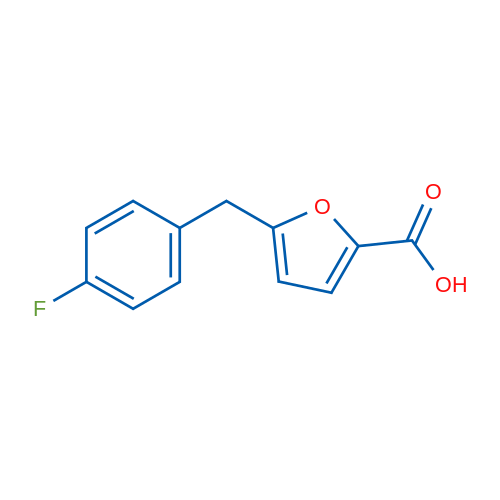 5-(4-Fluorobenzyl)furan-2-carboxylic acid 1g