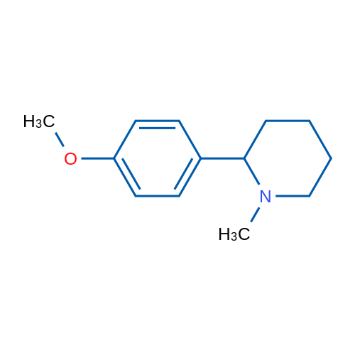 2-(4-Methoxyphenyl)-1-methylpiperidine 1g