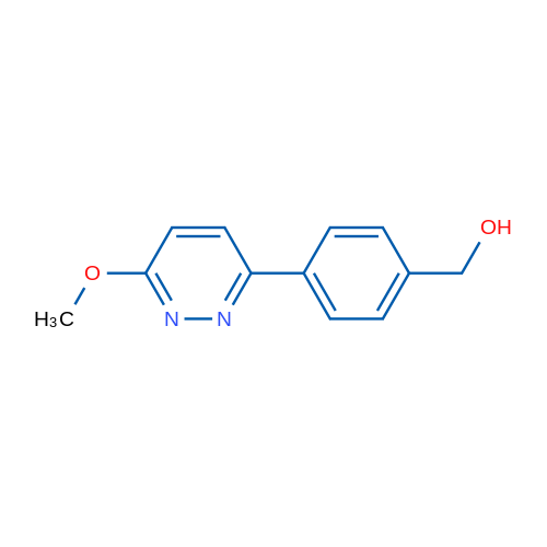 (4-(6-Methoxypyridazin-3-yl)phenyl)methanol 1g