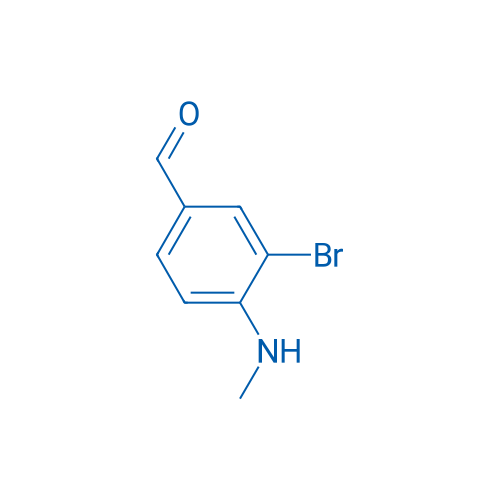 3-Bromo-4-(methylamino)benzaldehyde 250mg