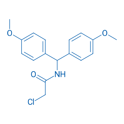 N-(Bis(4-methoxyphenyl)methyl)-2-chloroacetamide 100mg