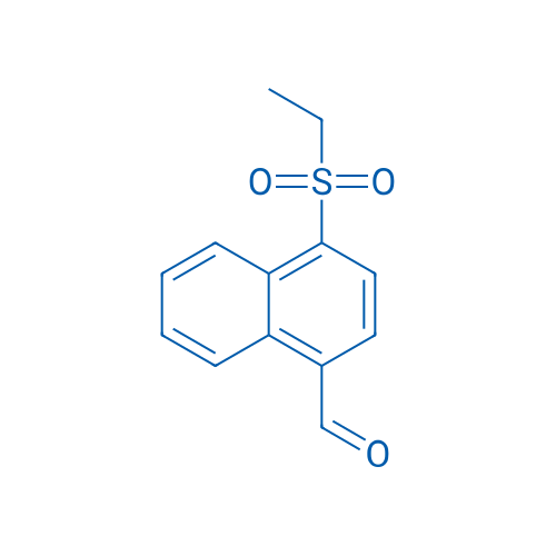 4-(Ethylsulfonyl)-1-naphthaldehyde 1g