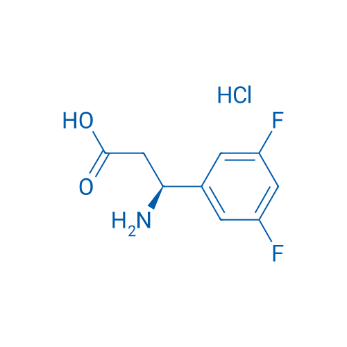 (S)-3-Amino-3-(3,5-difluorophenyl)propanoic acid hydrochloride 250mg
