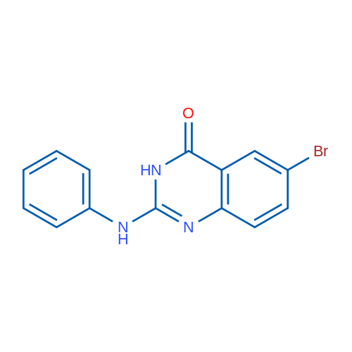6-Bromo-2-(phenylamino)quinazolin-4(3H)-one 1g