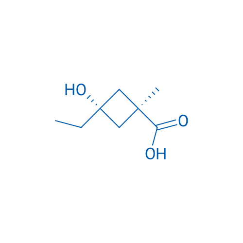 cis-3-Ethyl-3-hydroxy-1-methylcyclobutane-carboxylic acid 250mg