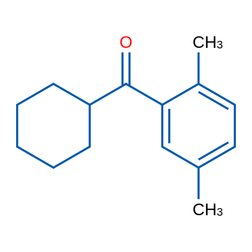 Cyclohexyl 2,5-dimethylphenyl ketone 1g