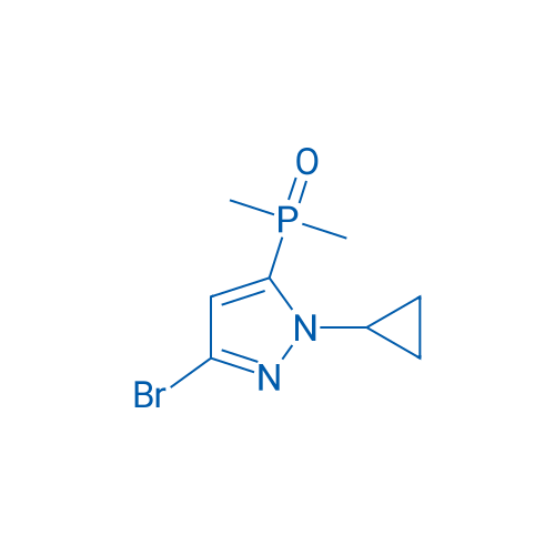(3-Bromo-1-cyclopropyl-1H-pyrazol-5-yl)dimethylphosphine oxide 1g