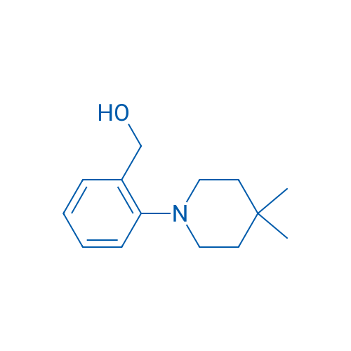 (2-(4,4-Dimethylpiperidin-1-yl)phenyl)methanol 250mg