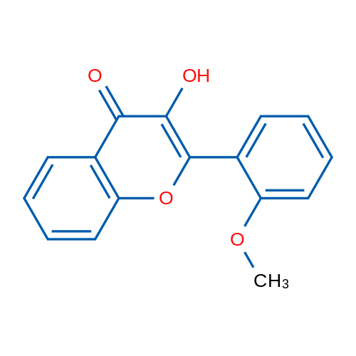 3-Hydroxy-2-(2-methoxyphenyl)-4H-chromen-4-one 5g