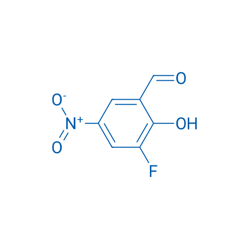 3-Fluoro-2-hydroxy-5-nitrobenzaldehyde 250mg
