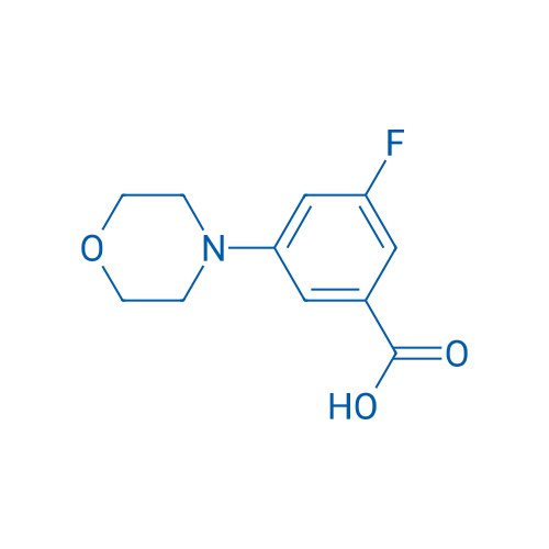 3-Fluoro-5-(morpholin-4-yl)benzoic acid 1g