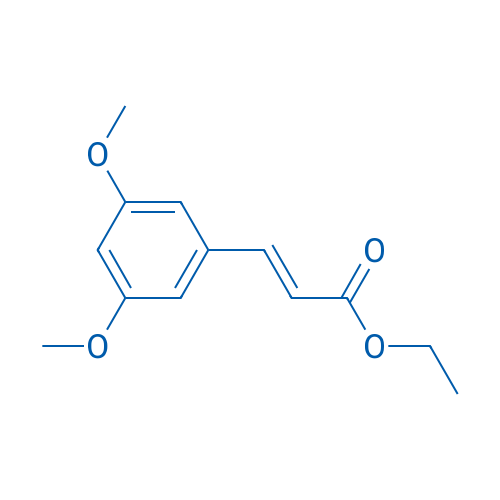 (E)-Ethyl 3-(3,5-dimethoxyphenyl)acrylate 1g