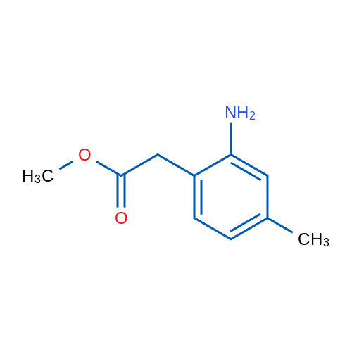 Methyl 2-(2-amino-4-methylphenyl)acetate 1g