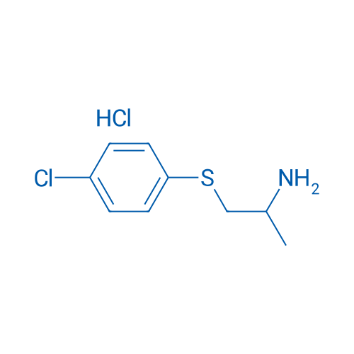 2-Propanamine, 1-((4-chlorophenyl)thio)-, hydrochloride 1g