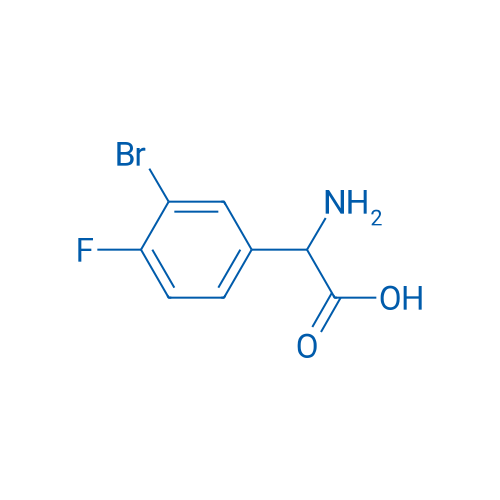 2-Amino-2-(3-bromo-4-fluorophenyl)acetic acid 50mg