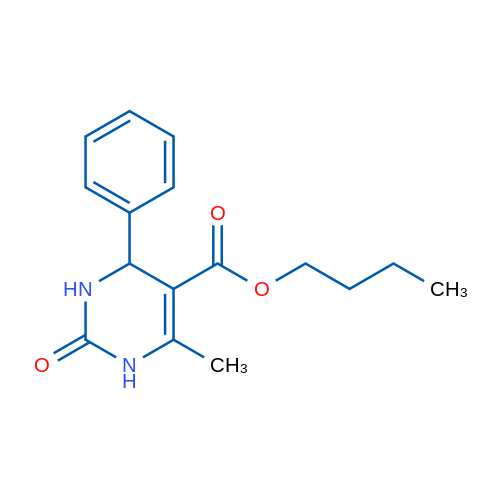 Butyl 6-methyl-2-oxo-4-phenyl-1,2,3,4-tetrahydropyrimidine-5-carboxylate 1g