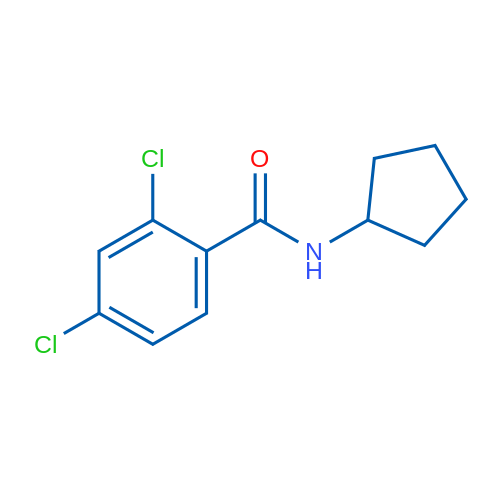 2,4-DIchloro-n-cyclopentylbenzamide 5g