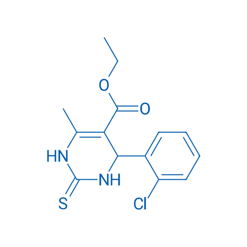 Ethyl 4-(2-chlorophenyl)-6-methyl-2-thioxo-1,2,3,4-tetrahydropyrimidine-5-carboxylate 1g