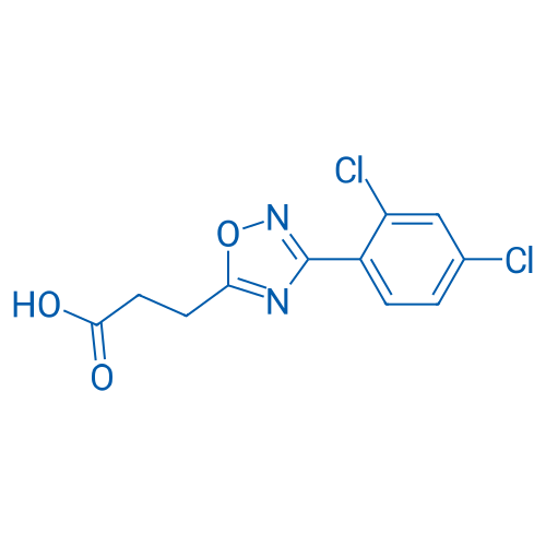 3-(3-(2,4-Dichlorophenyl)-1,2,4-oxadiazol-5-yl)propanoic acid 1g