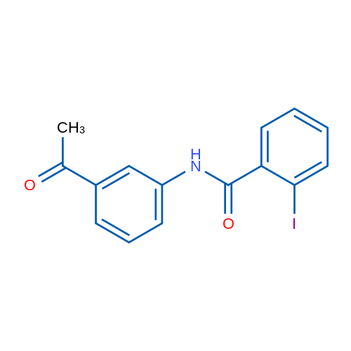 N-(3-Acetylphenyl)-2-iodobenzamide 1g