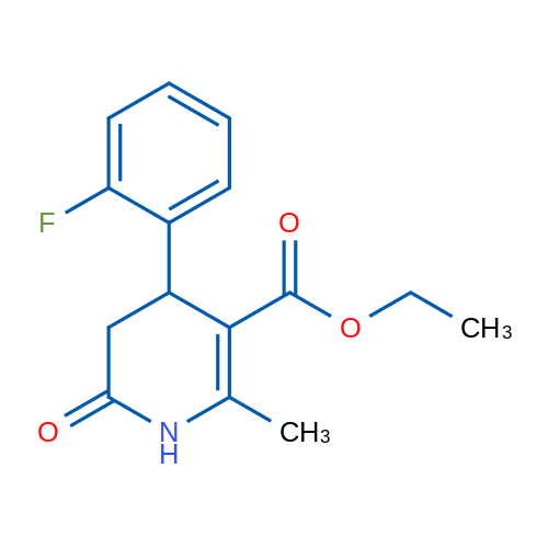Ethyl 4-(2-fluorophenyl)-2-methyl-6-oxo-1,4,5,6-tetrahydropyridine-3-carboxylate 5g