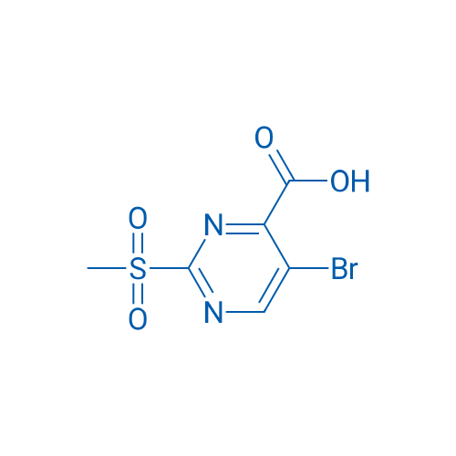 5-Bromo-2-(methylsulfonyl)pyrimidine-4-carboxylic acid 5g