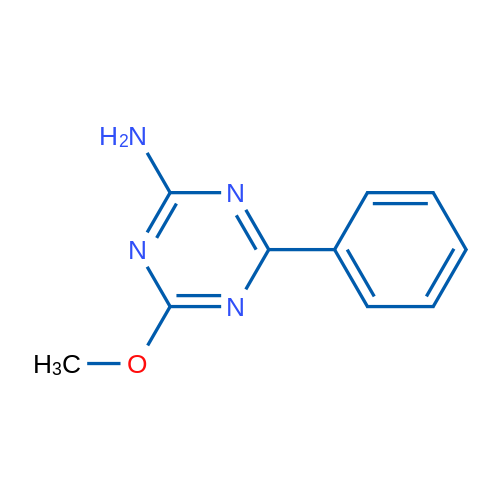 4-Methoxy-6-phenyl-1,3,5-triazin-2-amine 1g