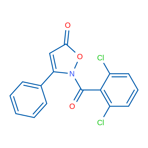 2-(2,6-Dichlorobenzoyl)-3-phenyl-2,5-dihydro-1,2-oxazol-5-one 10mg