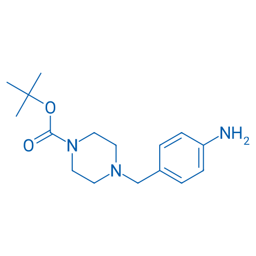 tert-Butyl 4-(4-aminobenzyl)piperazine-1-carboxylate 10g