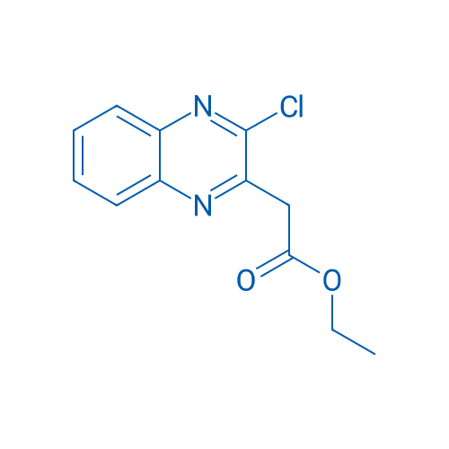 Ethyl 2-(3-chloroquinoxalin-2-yl)acetate 250mg
