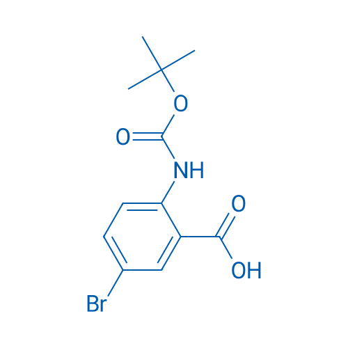 5-Bromo-2-((tert-butoxycarbonyl)amino)benzoic acid 1g