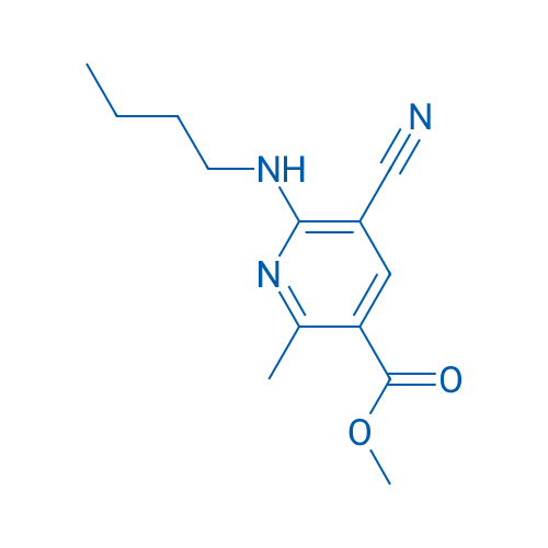Methyl 6-(butylamino)-5-cyano-2-methylpyridine-3-carboxylate 1g
